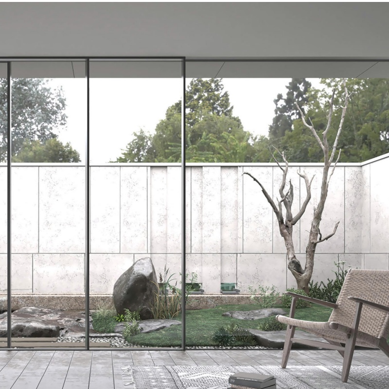 Premium Soundproof Aluminum Sliding Patio Door for Balconies