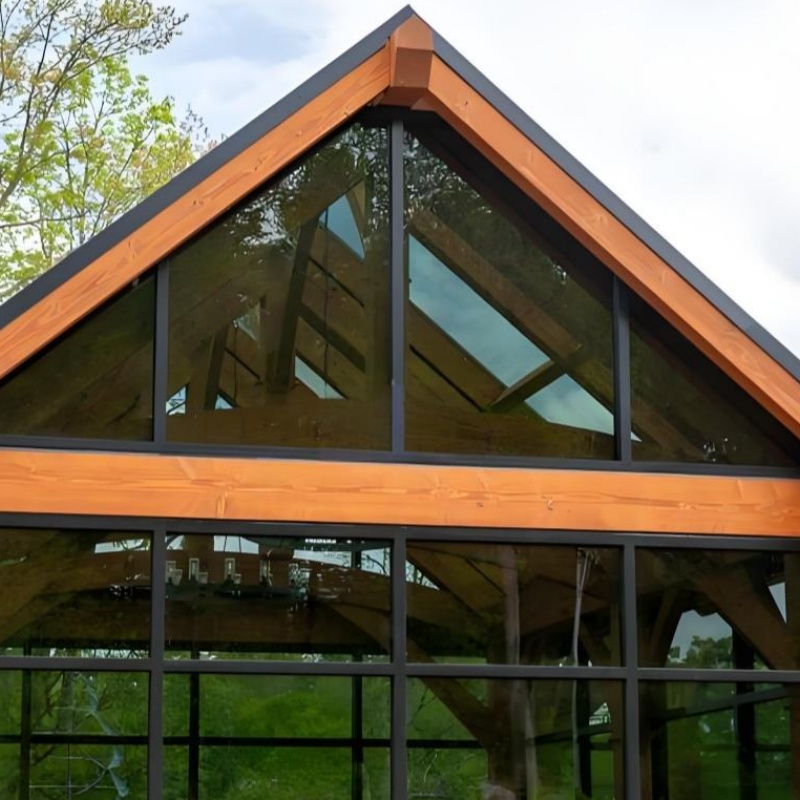 Luxury Aluminum Alloy Electric Movable Roof Sunroom Rain Sensor Smart Control and Thermal Insulated Frame Mobile Sunroom