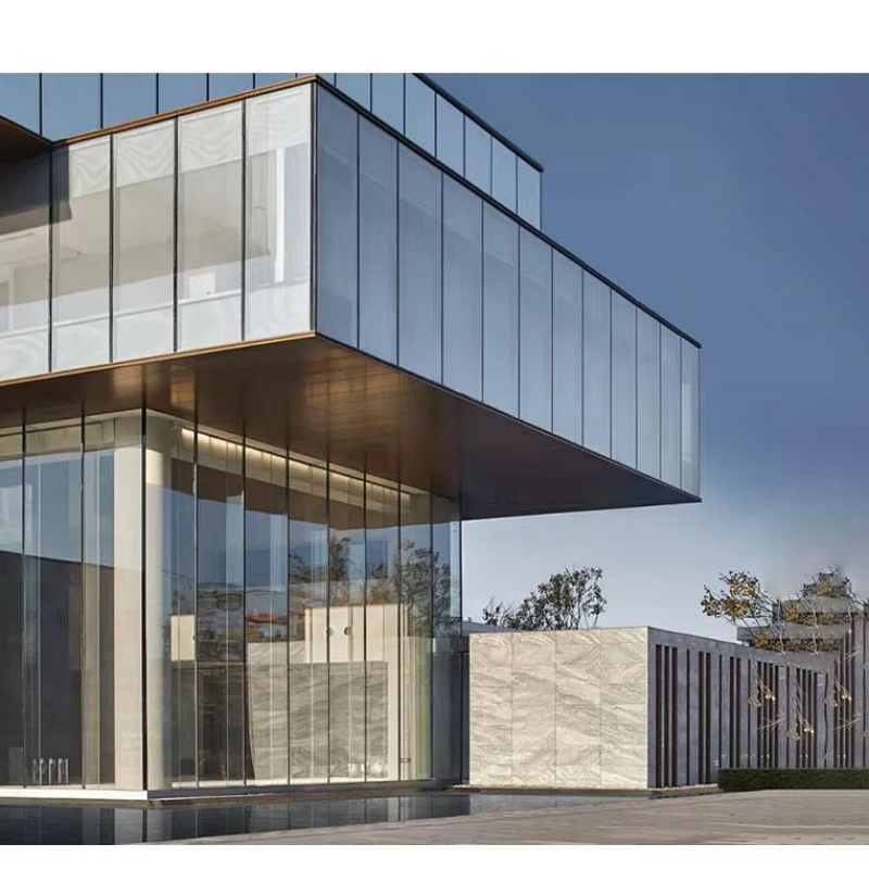 Stainless Spider Fitting Glass Engineered Stable Modern Exterior Installations Curtain Wall