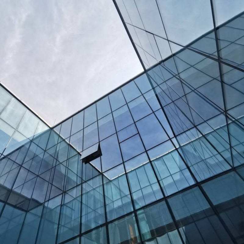 Tempered Glass Facade Building Panel Material Hotel High Performance Curtain Wall
