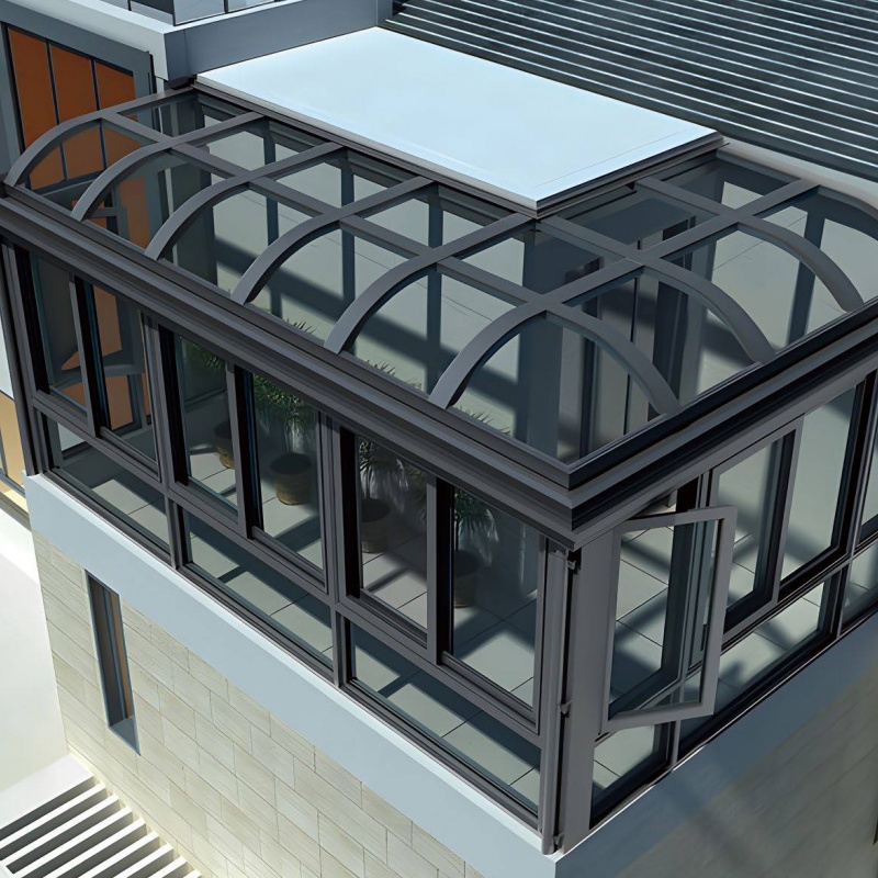 Garden Patio Outdoor Living Space Designed Long Term Use Aluminium Sunroom