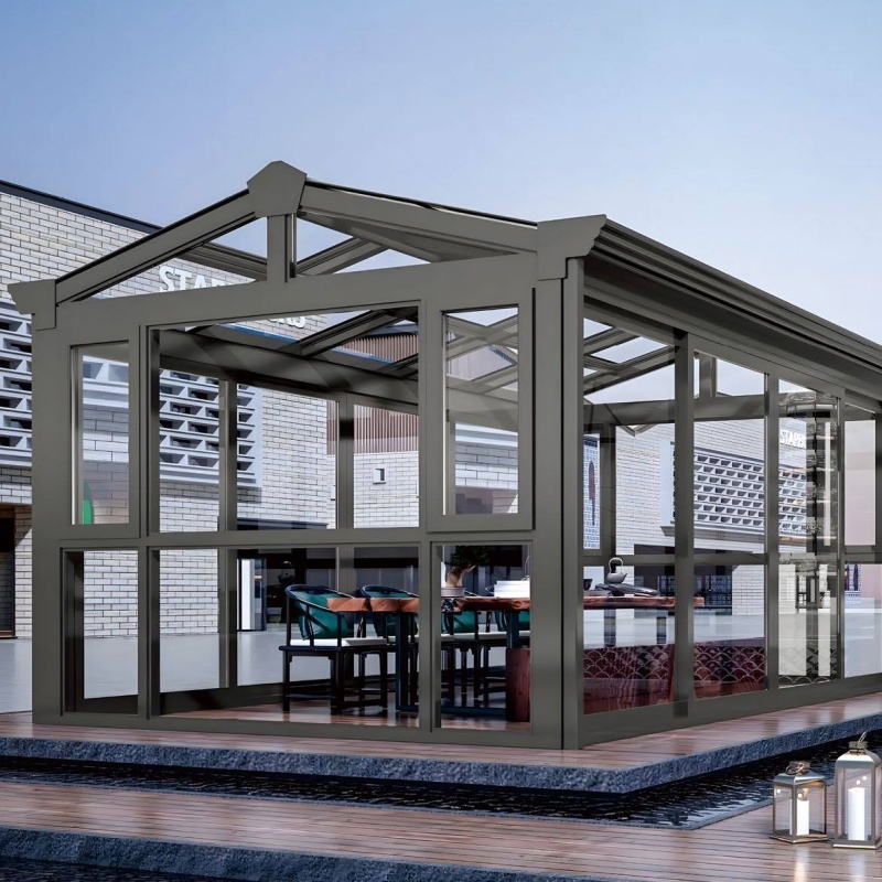 Garden Patio Outdoor Living Space Designed Long Term Use Aluminium Sunroom