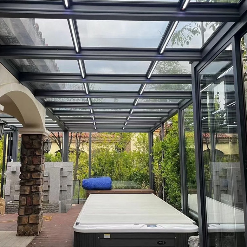 Garden Patio Outdoor Living Space Designed Long Term Use Aluminium Sunroom