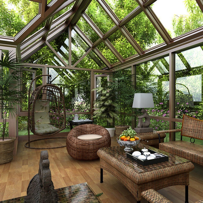 Villa Garden Patio Outdoor Living Space Made Overseas Markets Aluminum Sunroom