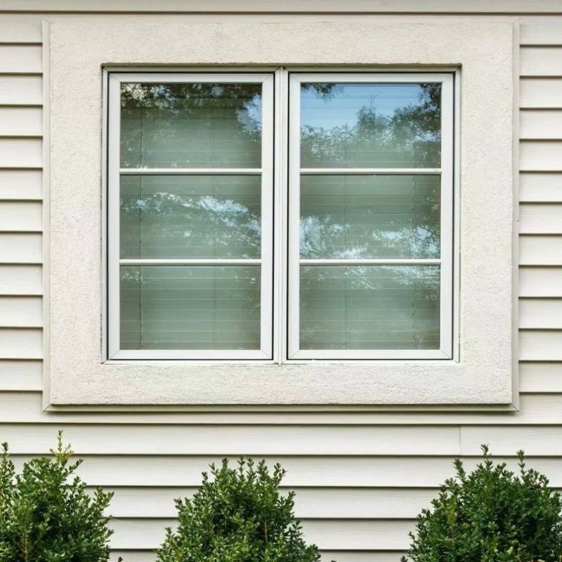 Design High Quality Interior Office Small Basement PVC Profile Window and Door UPVC Sliding Windows
