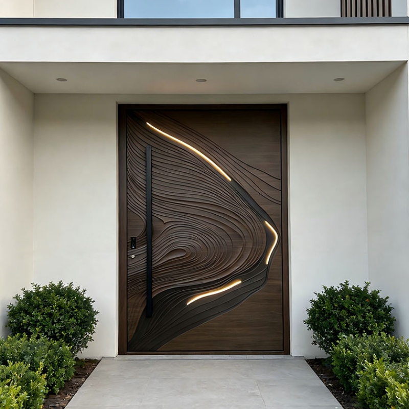 Hot Sale Entry Metal Steel Door for House Security Stainless Steel Door