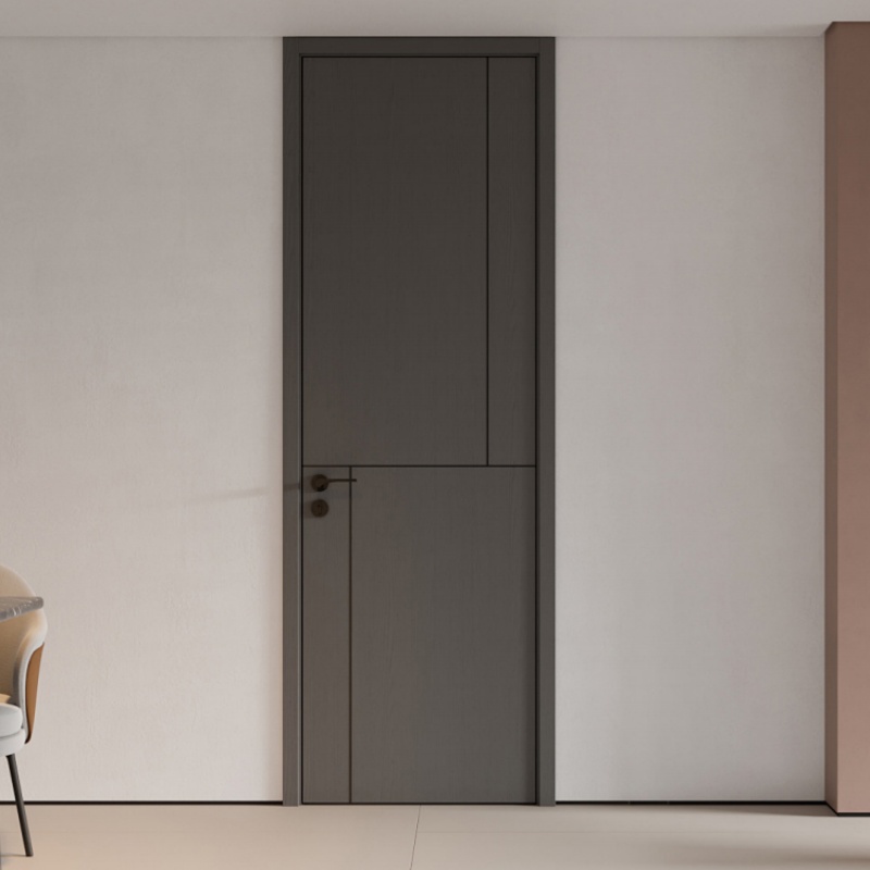 Interior Wooden Doors Slab Pre Hung Hollow Core HDF Interior Moulded Door
