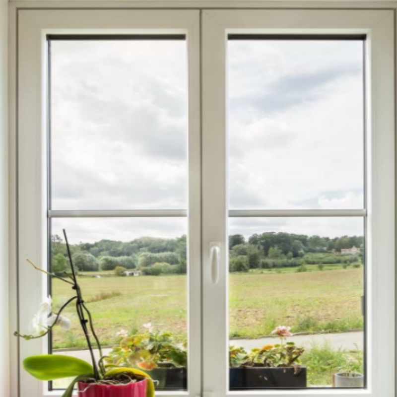 Eco-Friendly CE Tryba Shanghai Casement Opening and Tilting Modern Style Windows PVC Window with High Quality