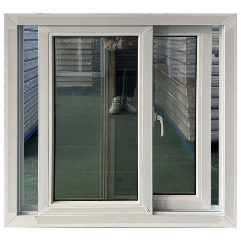 Meet Your Standards UPVC Sliding Windows Three Tracks PVC UPVC Sliding Windows