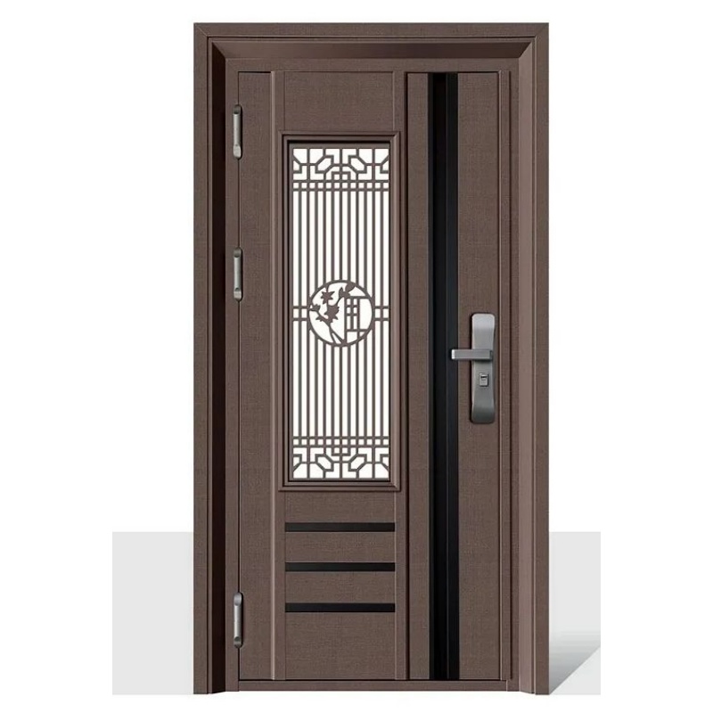 Fashion Villa Home Entrance Door Security Aluminum Stainless Steel Door
