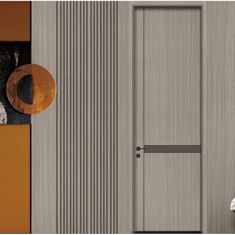 Modern White Finished Interior Wooden Doors Hollow Core MDF/HDF Moulded Door Shaker Door