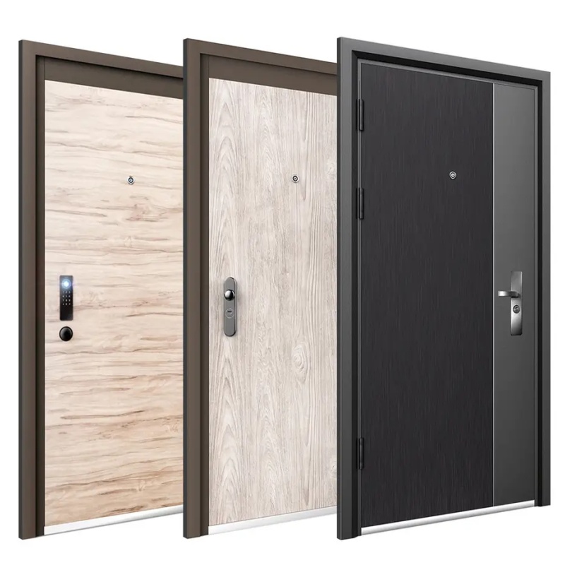 Italian House Security Exterior Doors Entrance Metal Stainless Steel Door