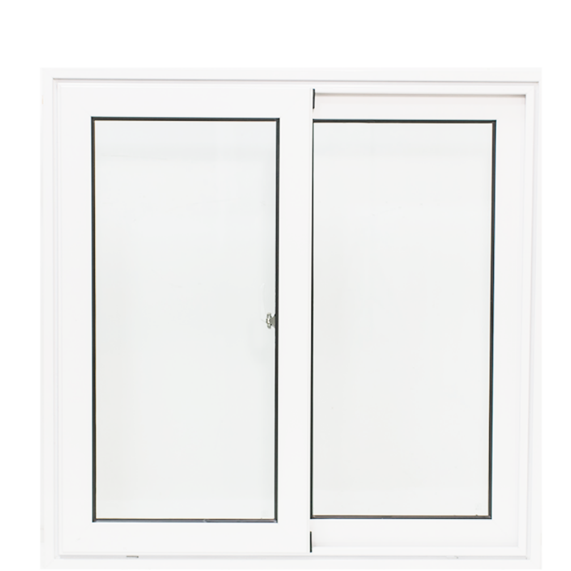 American Style Ventanas De Double Glazed Swing UPVC PVC Sliding Windows