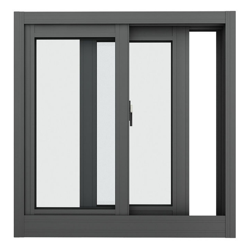 New Design Window Grill Design UPVC PVC Frame Awning Window