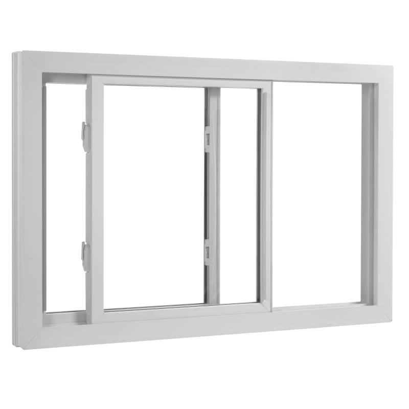 Customized Color Frame Plastic Window Design PVC Sliding Glass Windows