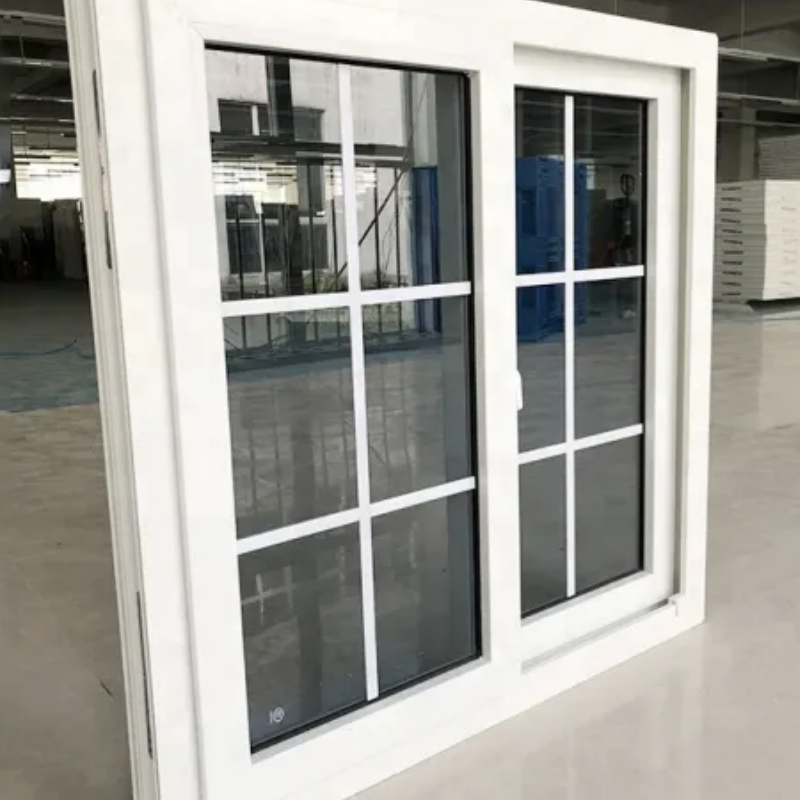 Security Roller Shutter PVC Window for Prefab and Container Buildings