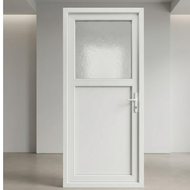 Chic PVC Wooden Door for Modern Hotels and Guesthouses in Guangzhou