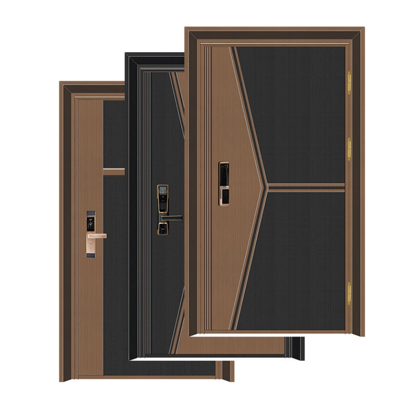 Italian House Security Exterior Doors Entrance Metal Stainless Steel Door