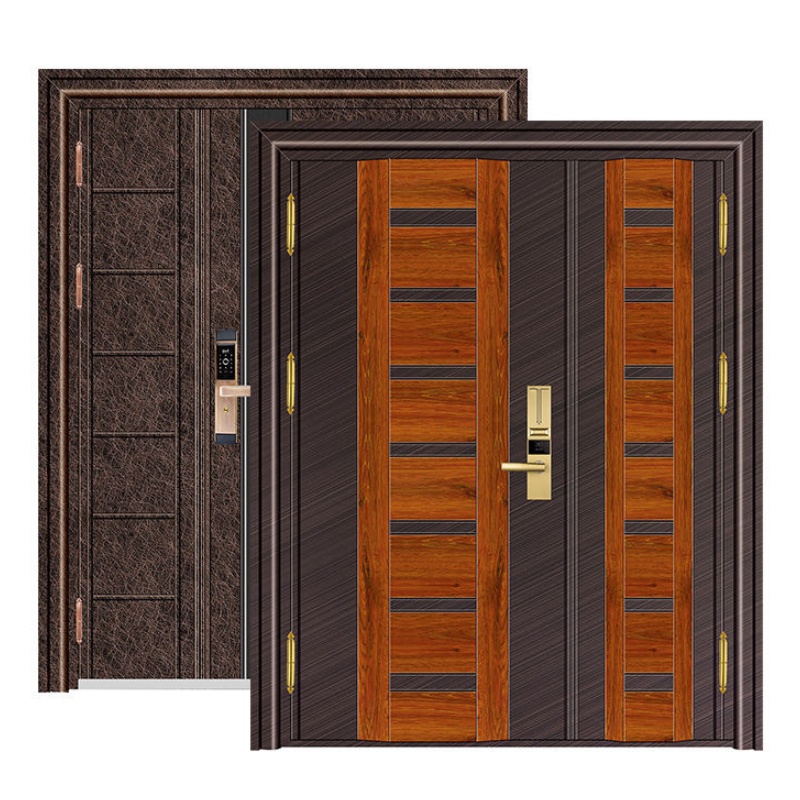 Modern Minimalist Glass Door Stainless Steel Aluminum Door Factory Manufacturer