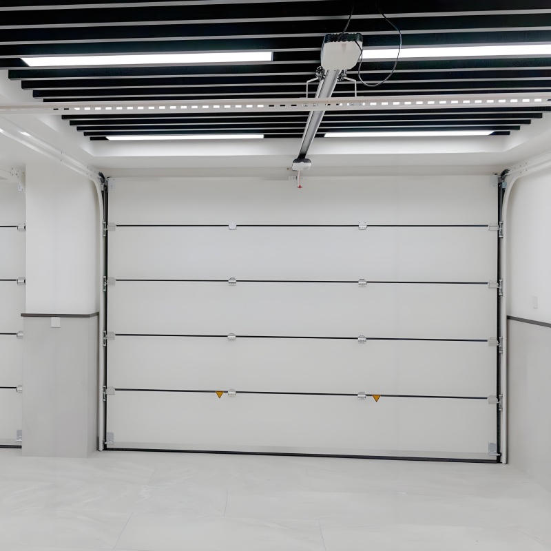 Newton Weather Resistance Modern High Strength Security Galvanized Automatic Sectional Garage Door