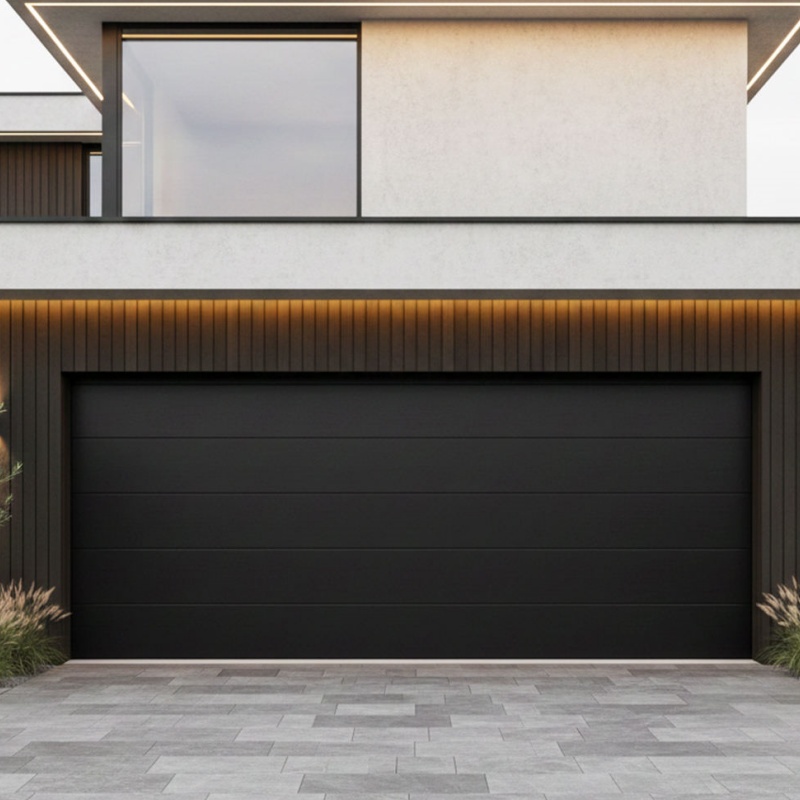 American Style 9X7 16X7 Segmented Electric Aluminum Garage Door with Motor
