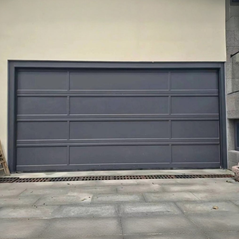Factory Price Modern Design Garage Equipment Sectional Overhead Garage Doors with Windows