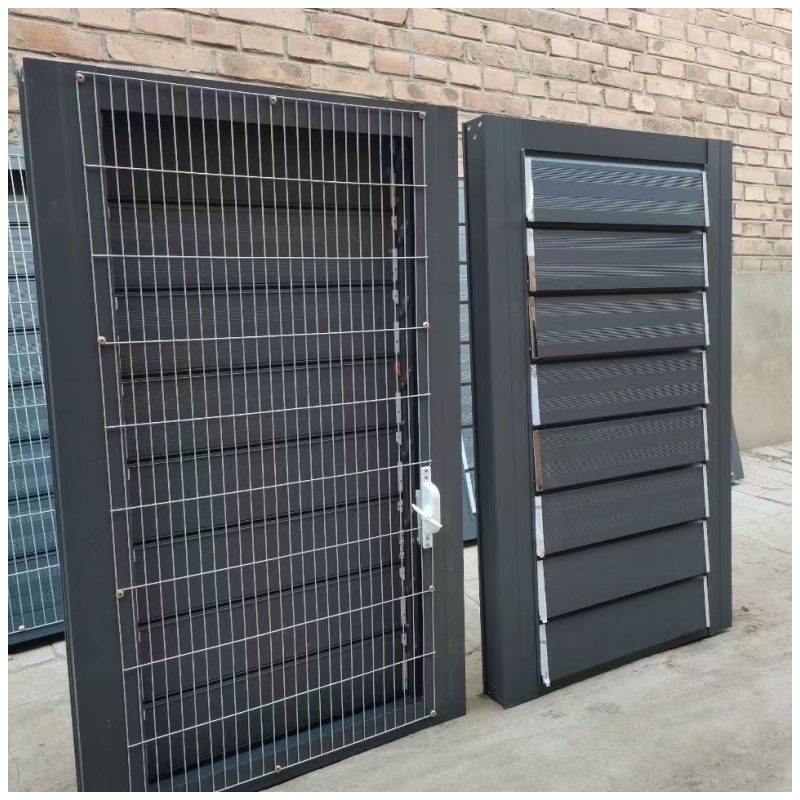China Manufacturer Aluminum Metal Exterior Sun Shutter / Sun Shade / Louver Window