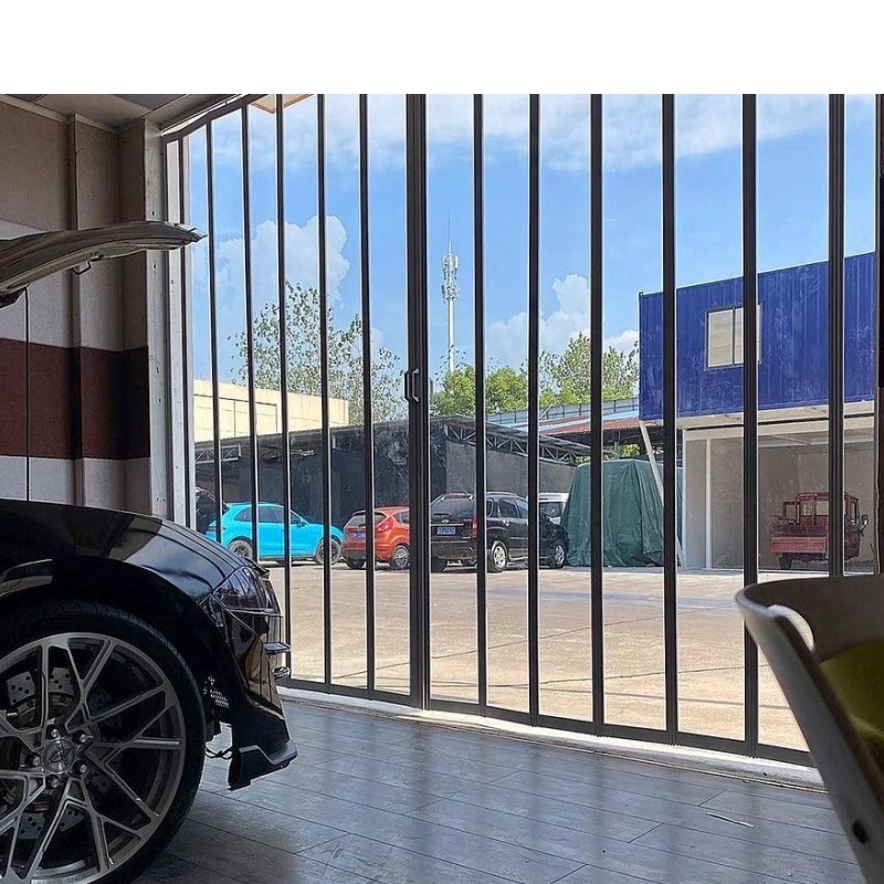 Hot Sale Aluminium Bi Fold Doors Balcony Bifolding Door Custom Size Big Fold Doors